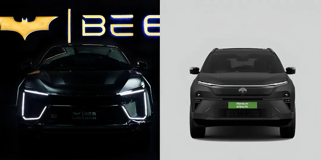 Mahindra BE 6 Batman vs Tata Harrier EV Stealth – Detailed Comparison 