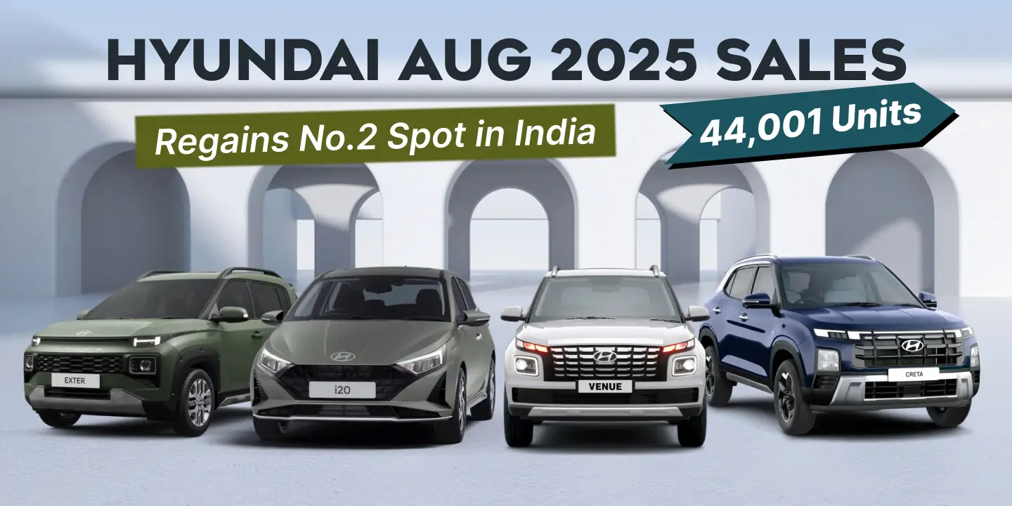 Hyundai Aug 2025 Sales