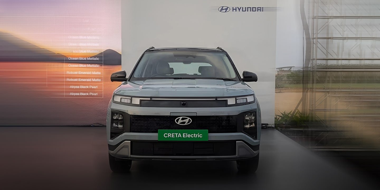 Hyundai Creta Electric; Detailed Real-life Images