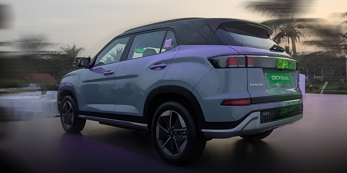 Hyundai Creta Electric; Detailed Real-life Images