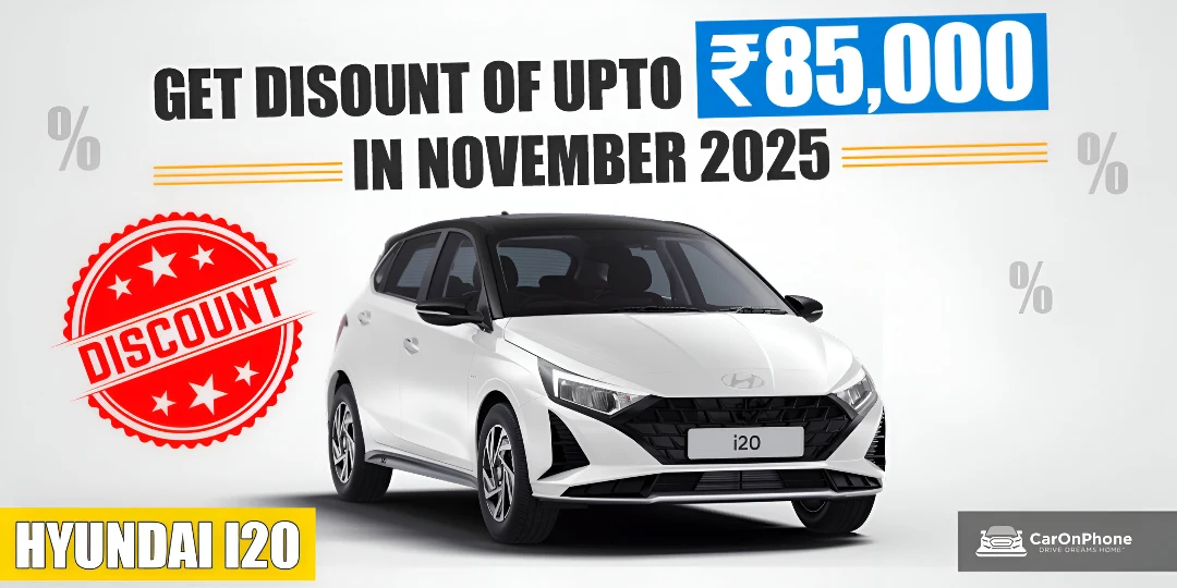 Hyundai I20 Gets Discount Of Upto Rs. 85,000 In November 2025 