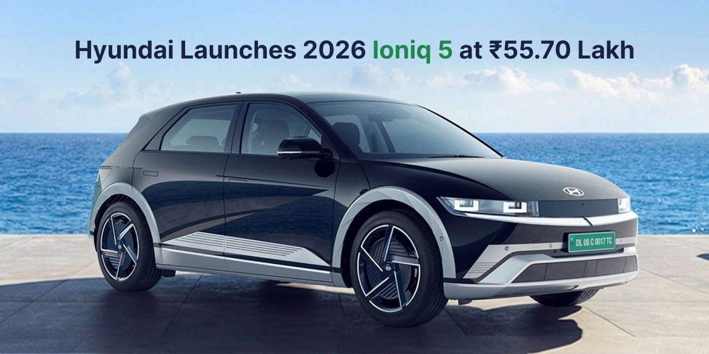 Hyundai Launches 2026 Ioniq 5 at ₹55.70 Lakh; Gets 84kWh Pack and Wireless Smartphone Tech
