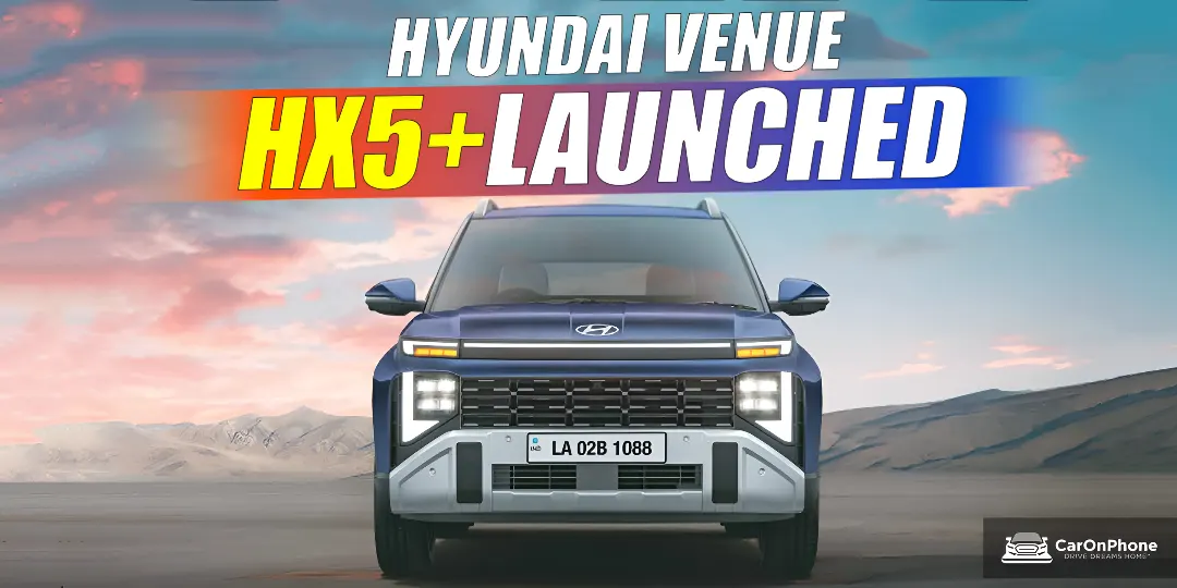 Hyundai Venue HX5+ Variant Introduced, Priced at Rs 9.99 Lakh 