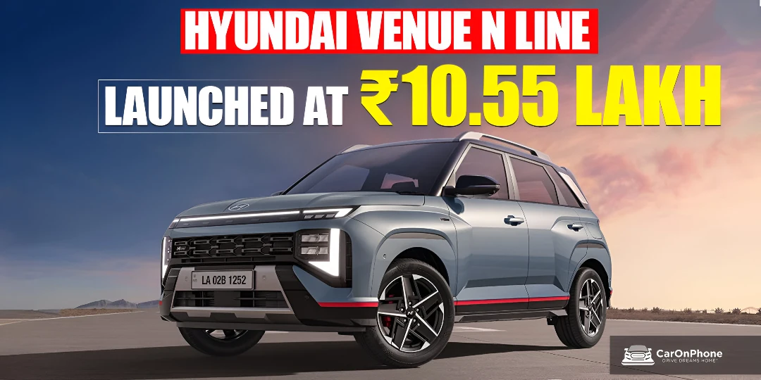 2025 Hyundai Venue N Line Launched At Rs 10.55 lakh, Check Price, Powertrain & Features Cover