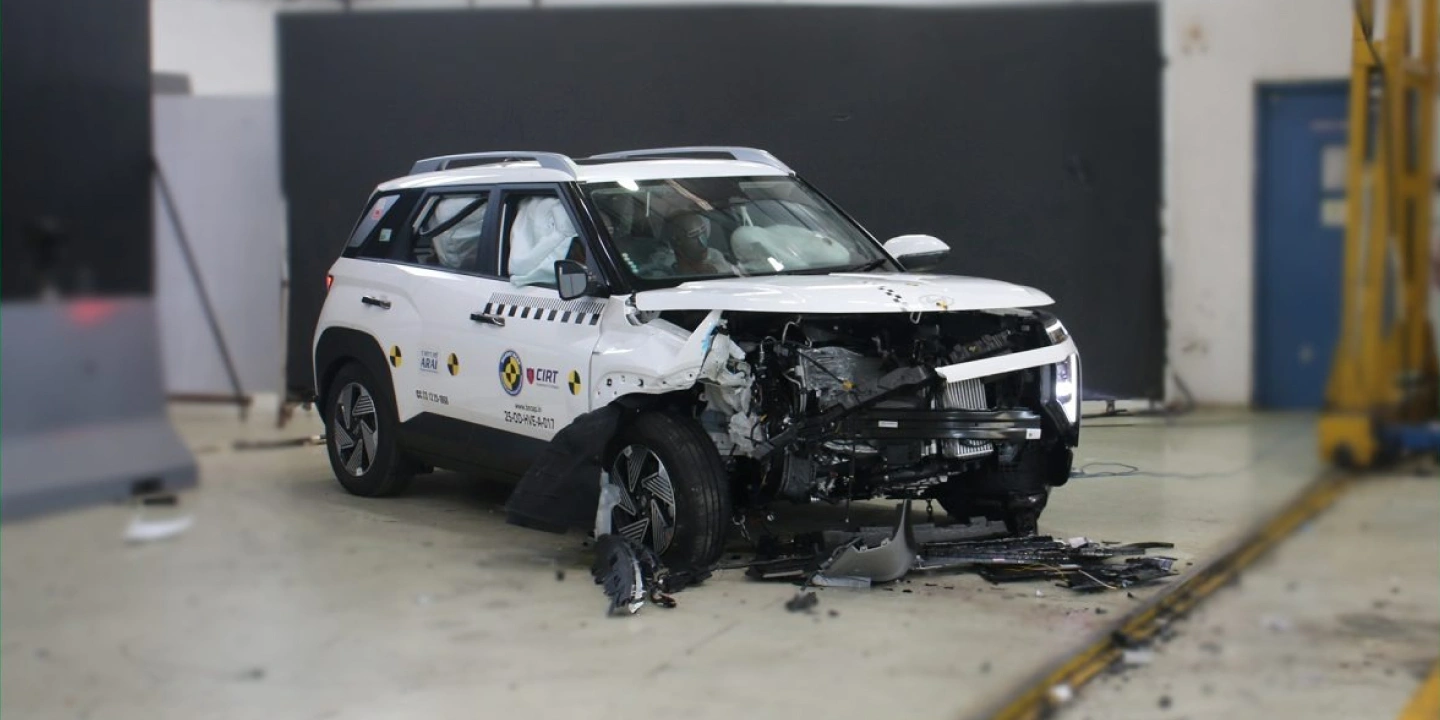 Hyundai Venue Scores 5-Star Bharat NCAP Safety Rating_ Full Crash Test Scores & Details-3