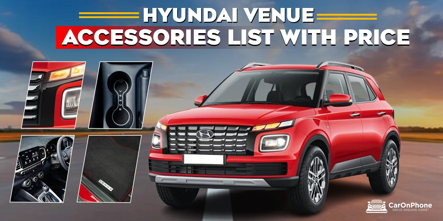 Hyundai Venue Official Accessory Price List