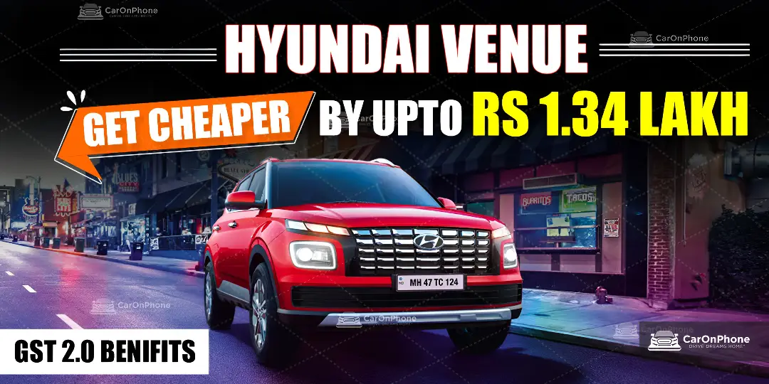 GST 2.0 Advantage: Hyundai Venue Gets Cheaper By Upto Rs 1.34 Lakh