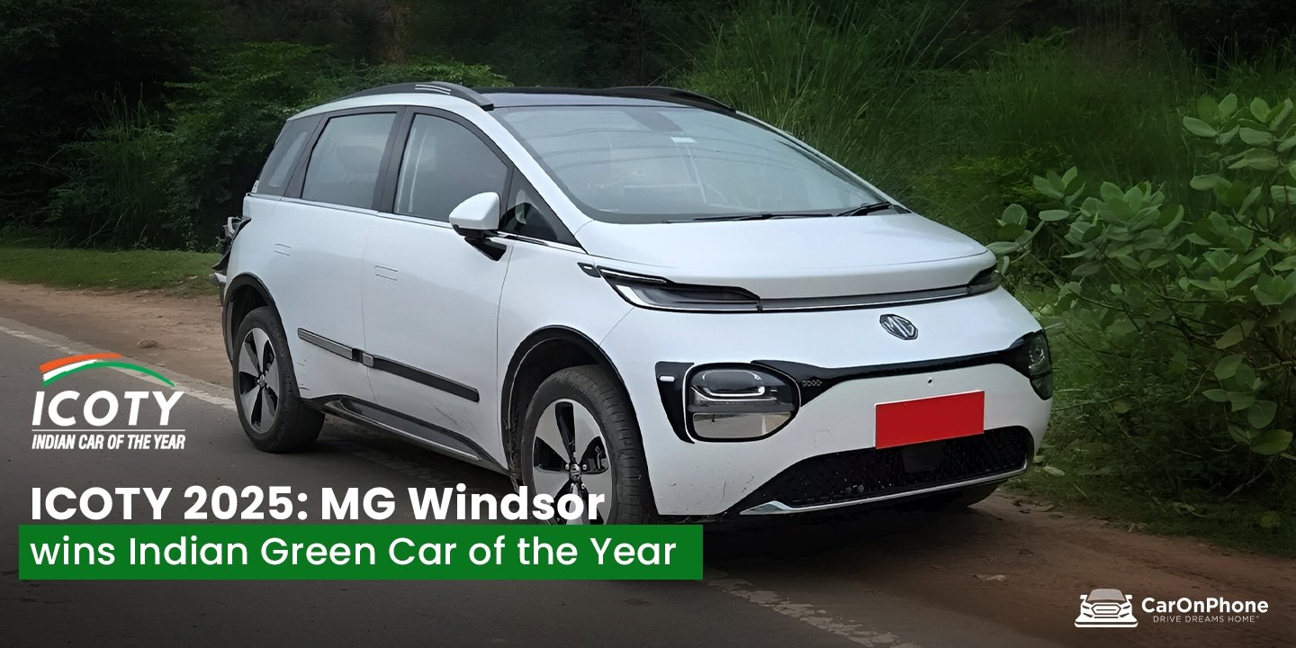 ICOTY 2025 : MG Windsor wins Indian Green Car of the Year