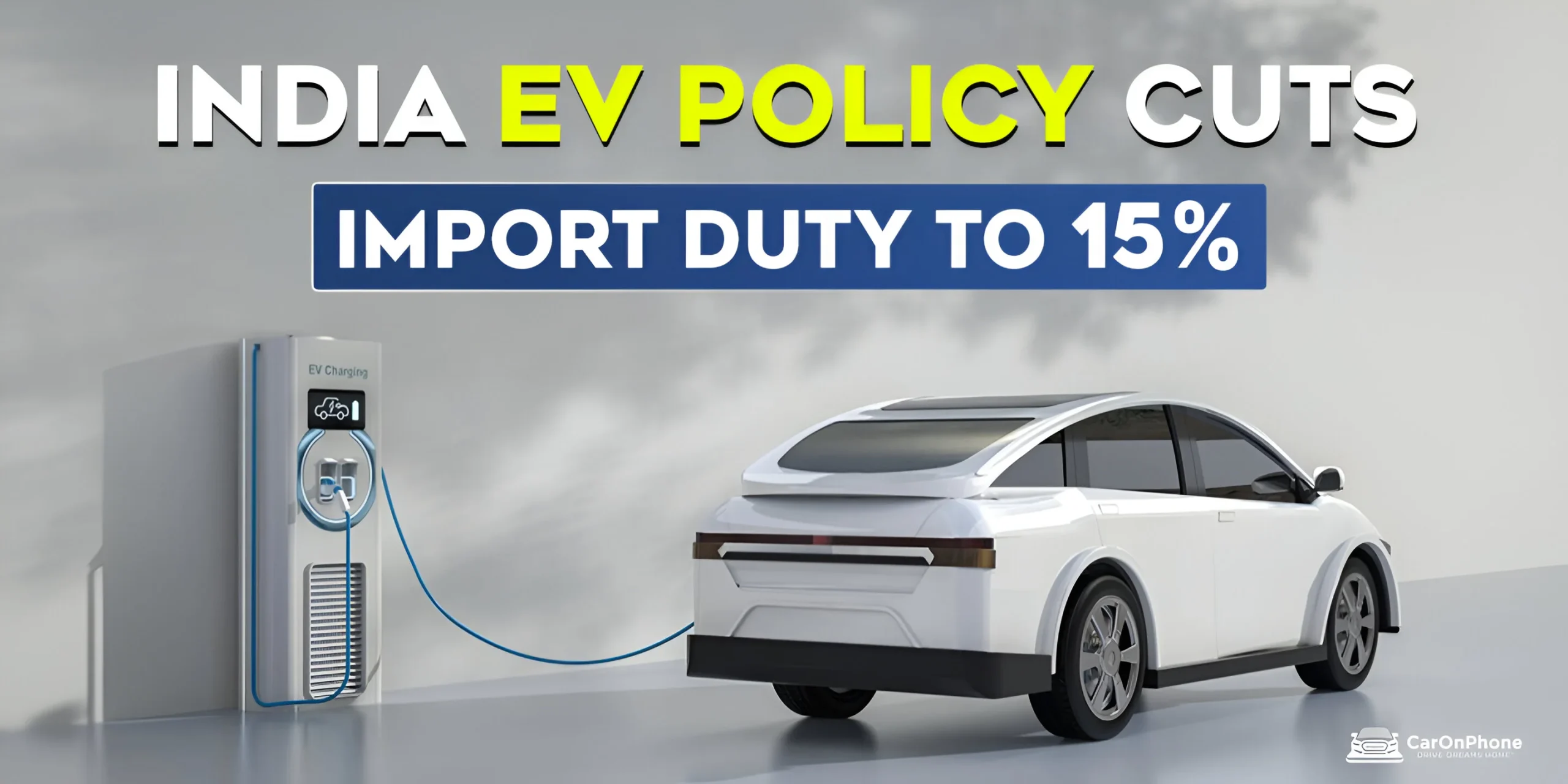 India EV Policy Cuts Import Duty to 15%, Revives Local Production