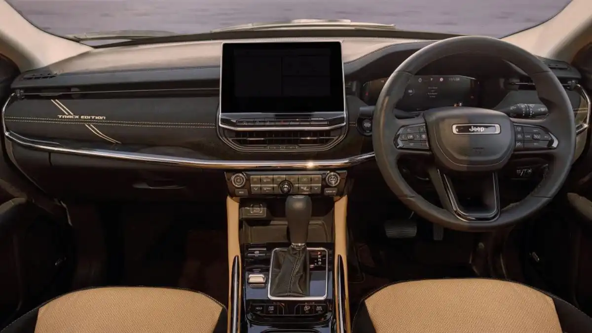 Jeep Meridian Track Edition Dashboard