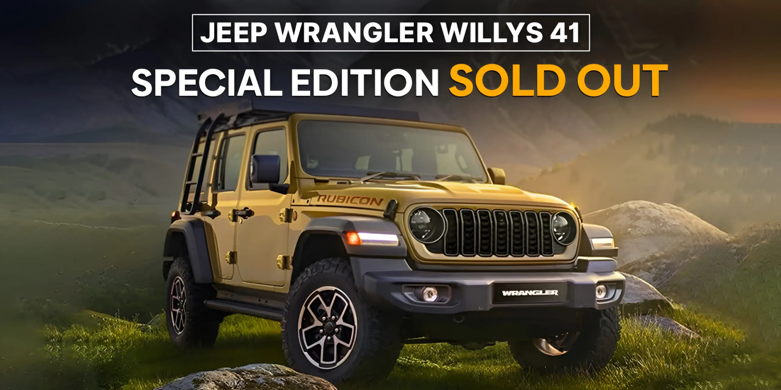 Jeep Wrangler Willys 41 Special Edition Sells Out in Record Time – A Testament to Heritage and Modern Performance
