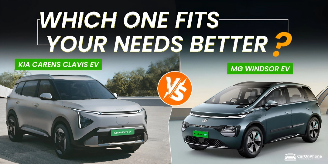Kia Carens Clavis EV Vs MG Windsor EV: Key Differences Explained