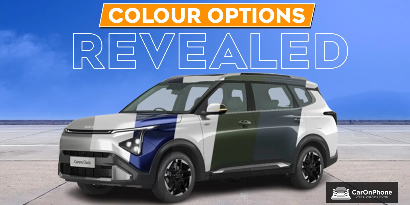 Kia Carens Clavis 8 Colour Options Revealed