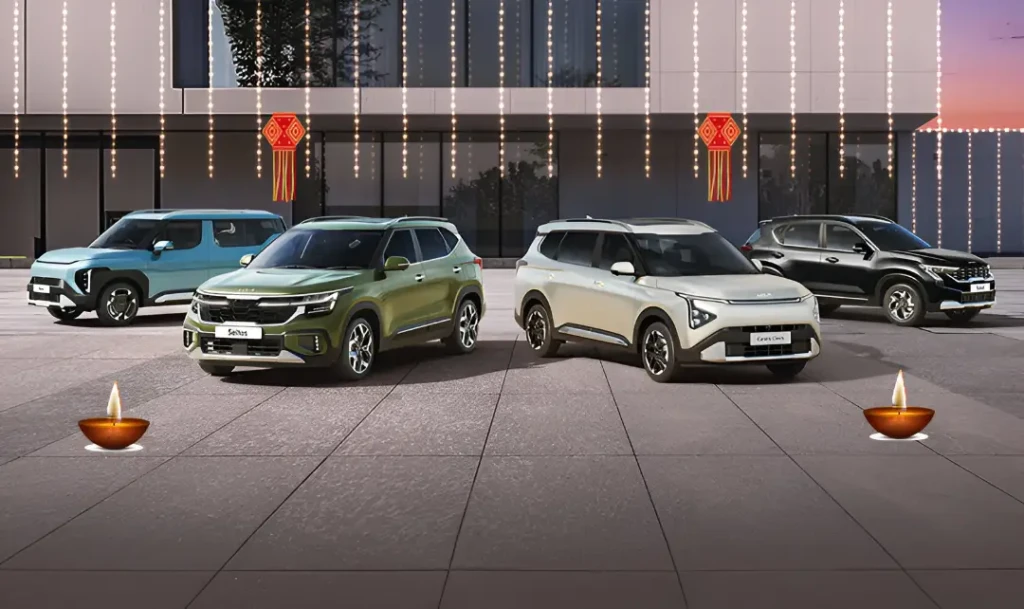 Kia Motors Discount Offers for October 2025- Big Diwali Celebration Deals Announced