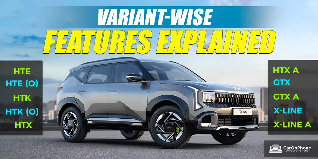 Kia Seltos 2026 Variant-wise features explained cover