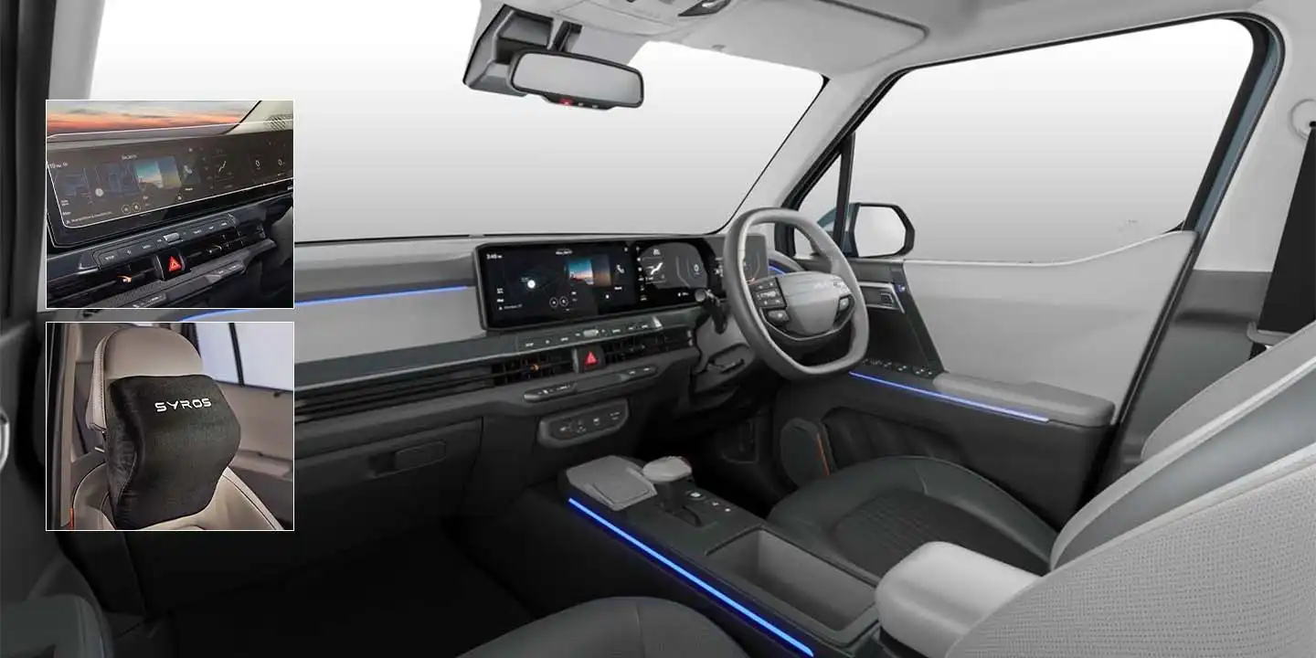 Kia Syros Interior and Exterior Accessories List With Price