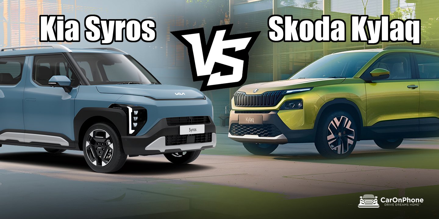 Kia Syros vs Skoda Kylaq: Specifications Compared