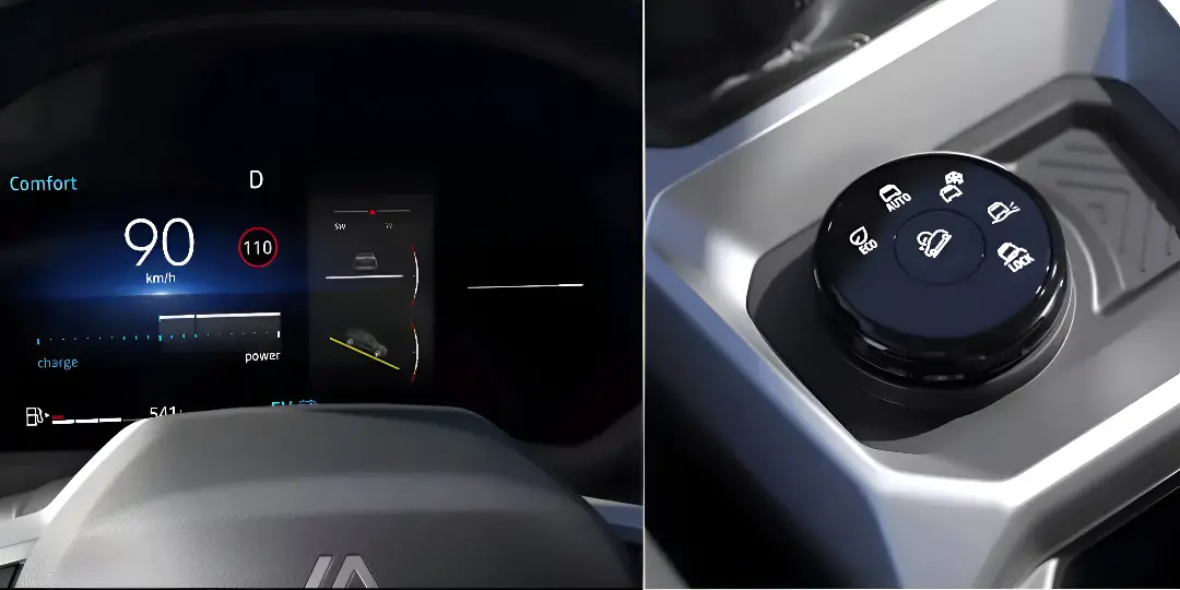 Renault Duster 2026 Knob Selector