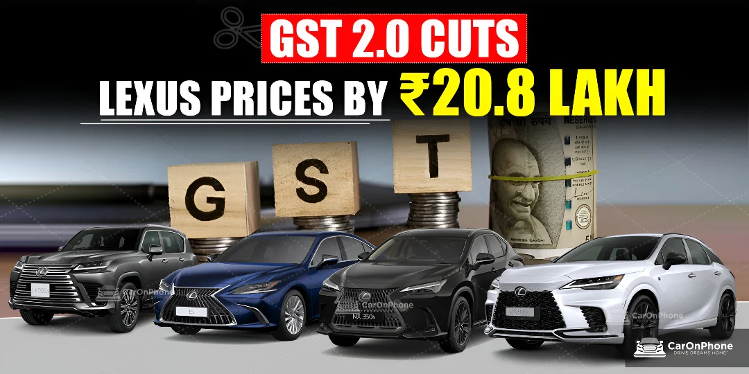 GST 2.0 Sparks Major Price Cuts: Lexus Cars Now Cheaper By Up To ₹20.8 Lakh 
