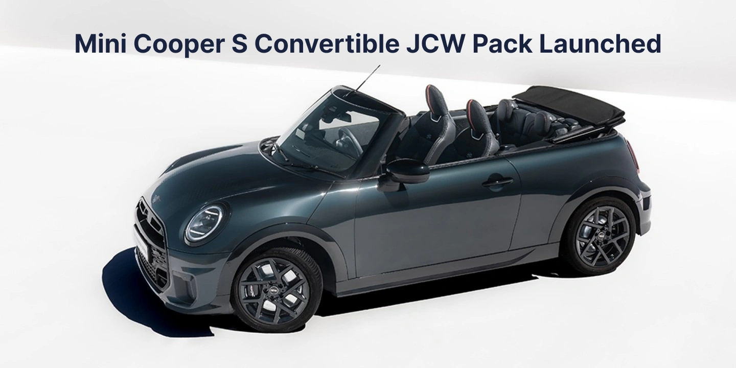 Limited Edition Mini Cooper S Convertible JCW Pack Launched in India at Rs 61.50 Lakh; Check Features & Specs