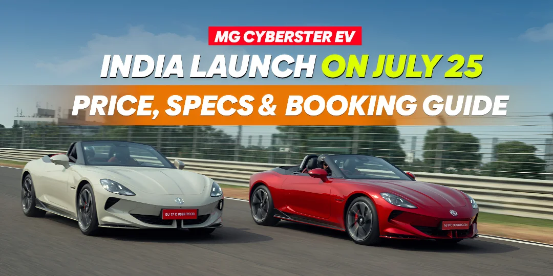 MG Cyberster EV To Be Launched in India On July 25 – Price, Specs & Booking Guide