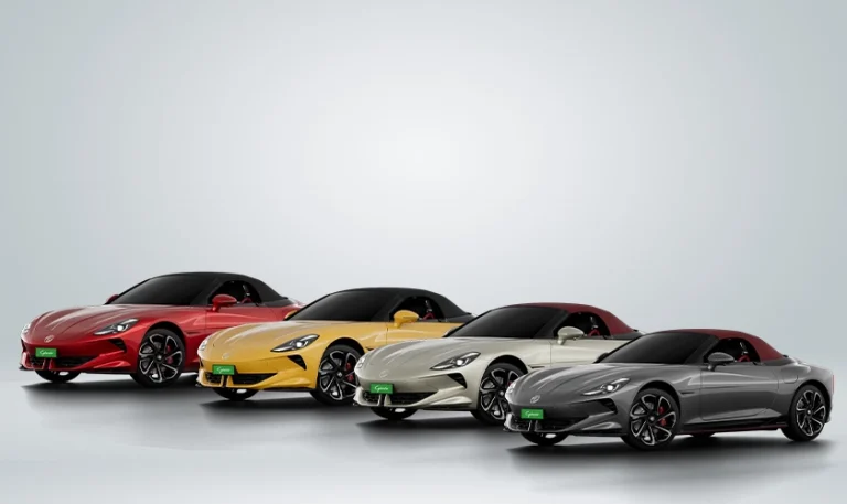 MG Cyberster Color Options Revealed