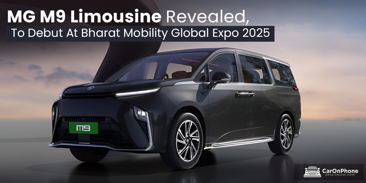 MG M9 Limousine Revealed, To Debut At Bharat Mobility Global Expo 2025