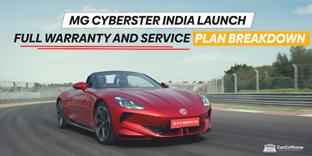 MG Cyberster Debuts in India – Warranty and Maintenance Details Revealed
