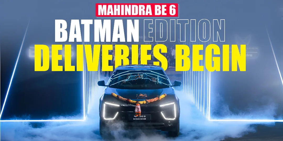 Mahindra BE 6 Batman Edition cvoer