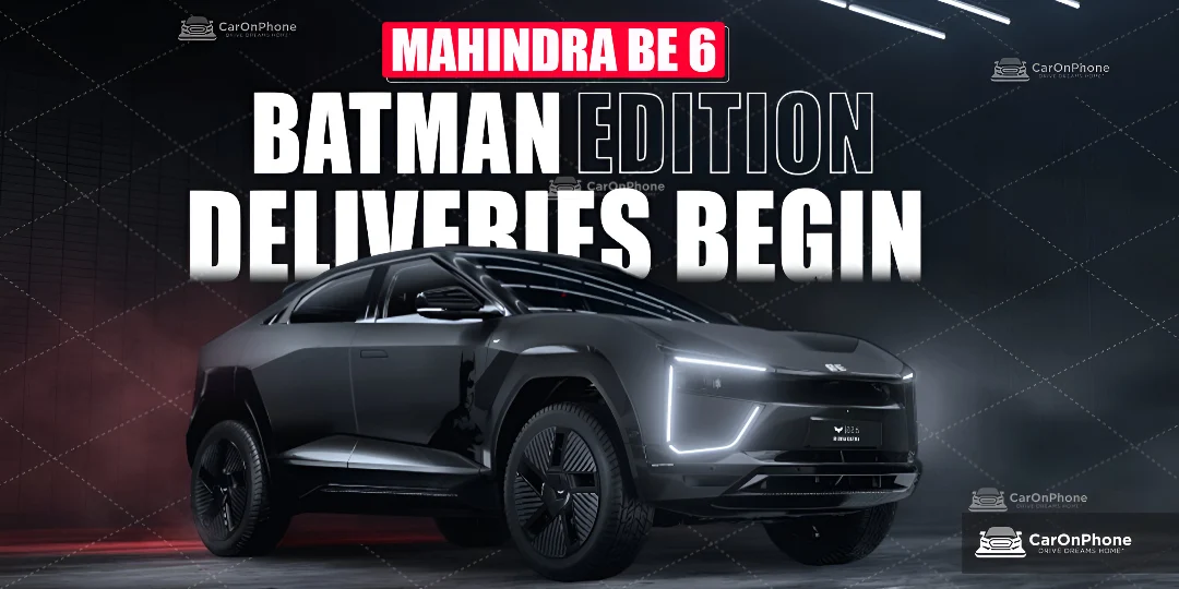 Mahindra BE 6 Batman Edition cvoer