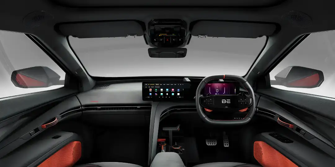 Mahindra BE 6 Formula E Edition Interior Enhancements