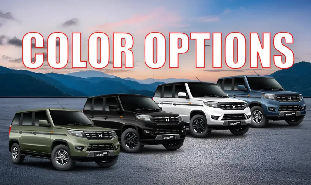 Check Out 2025 Mahindra Bolero Neo Color Options in Images