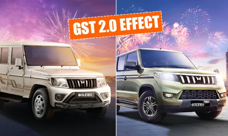 Mahindra Bolero Price Cut By Up To Rs 1.14 lakh As GST 2.0 takes effect