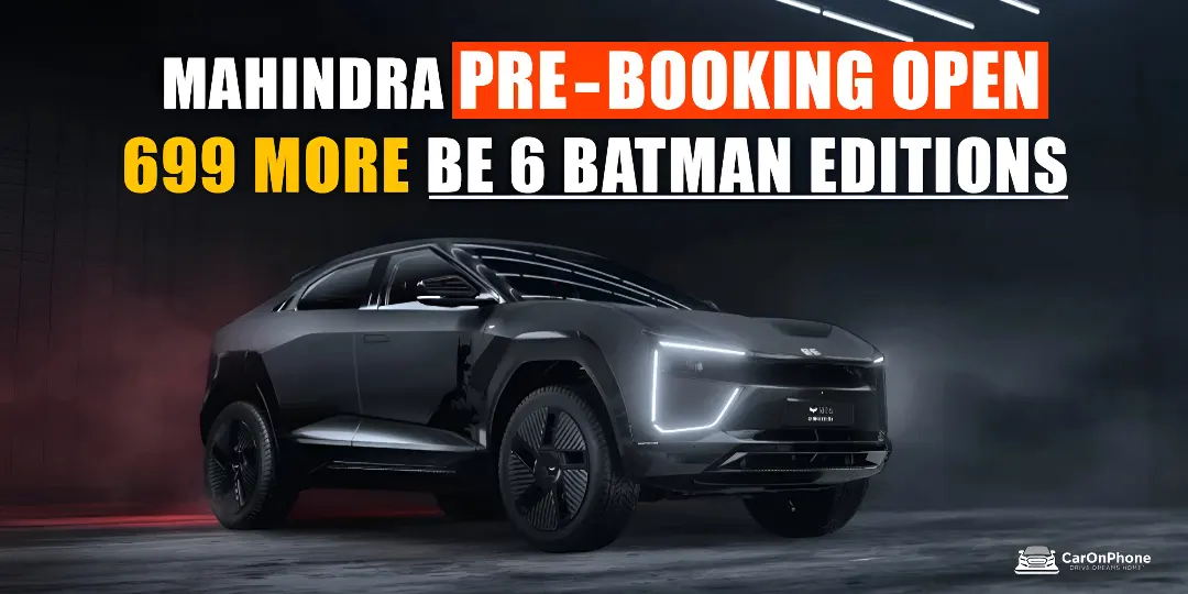 Mahindra BE 6 Batman Editions