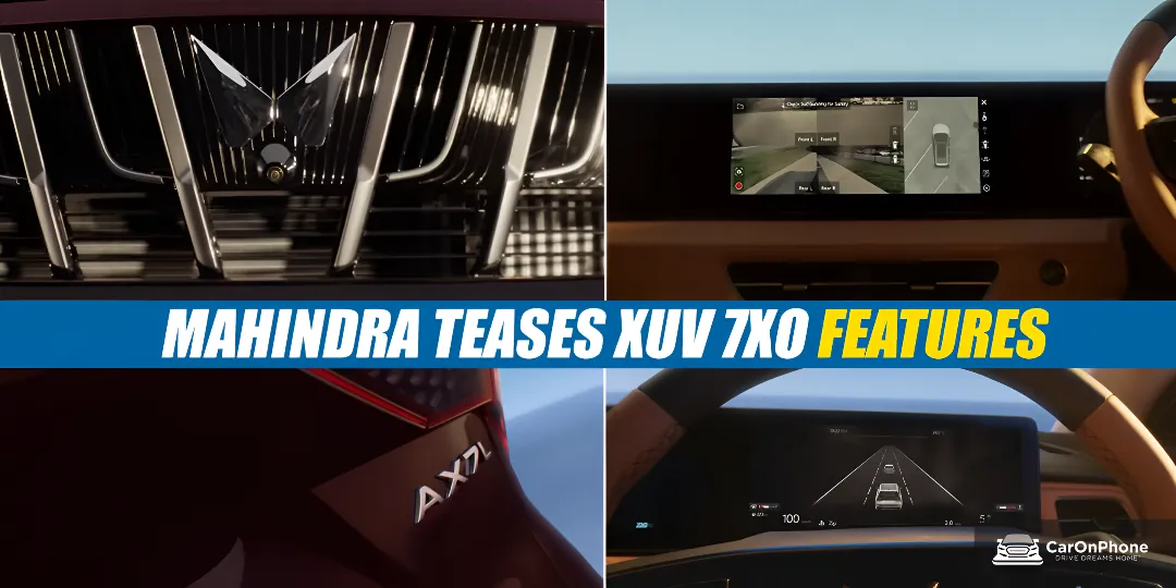 New Mahindra XUV 7XO Teaser Hints at Features Ahead of January 5 Launch