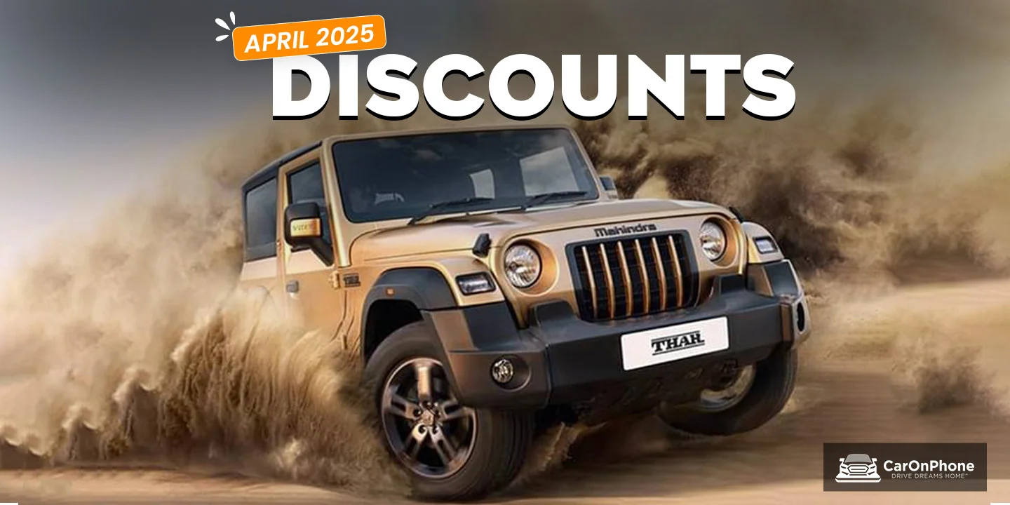 Mahindra Thar April 2025 discounts