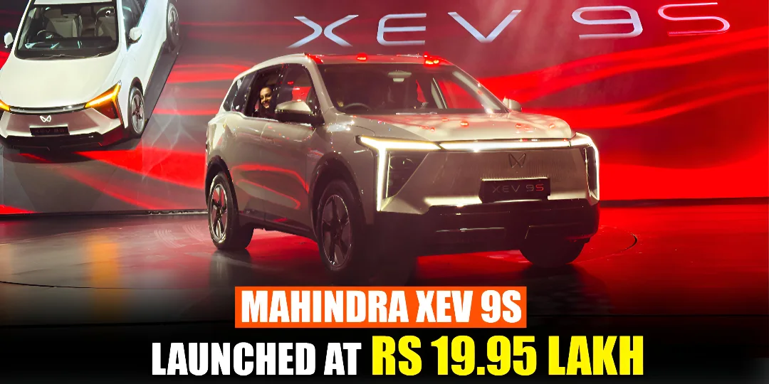 Mahindra XEV 9S 7-seater electric SUV Launched at Rs 19.95 Lakh Cover