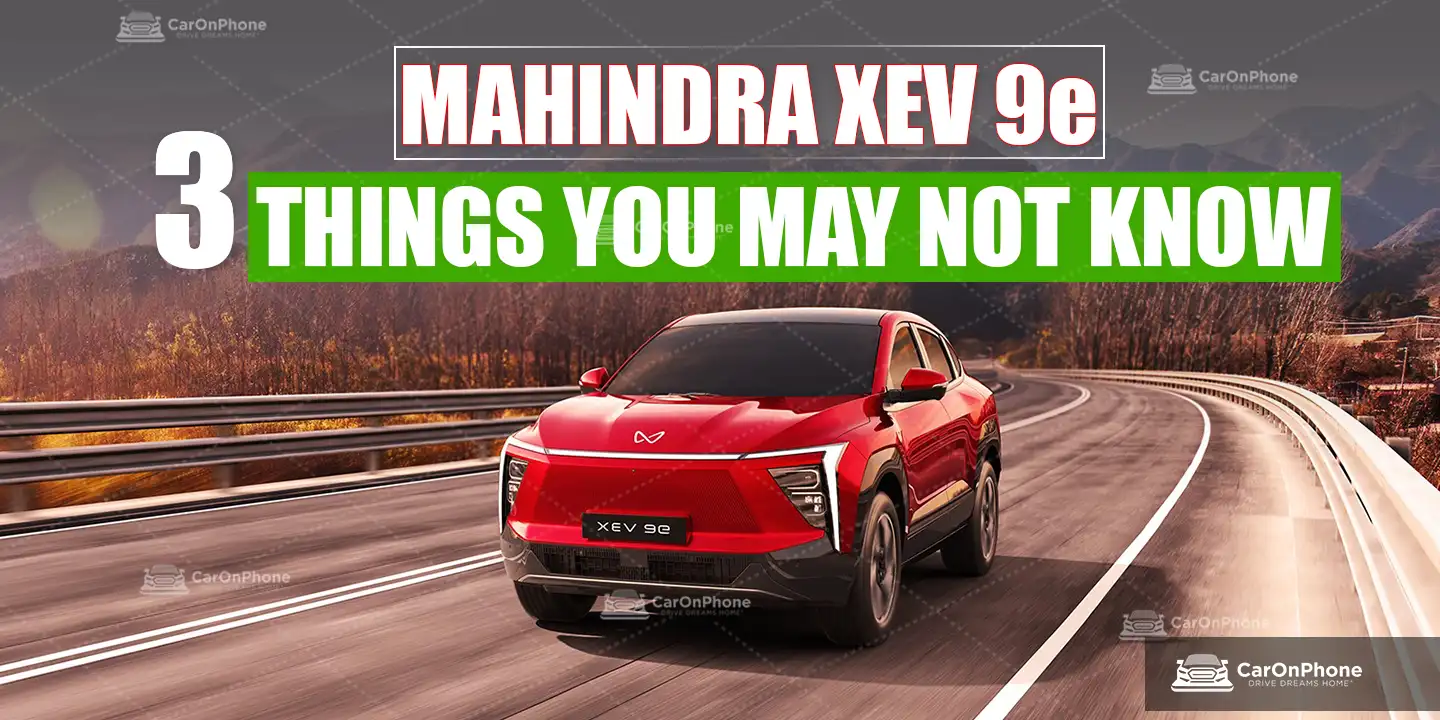 Mahindra XEV 9e cvoer