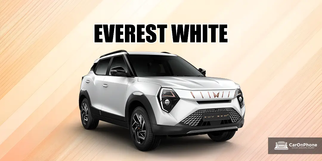 Mahindra XUV 3XO EV EVEREST WHITE