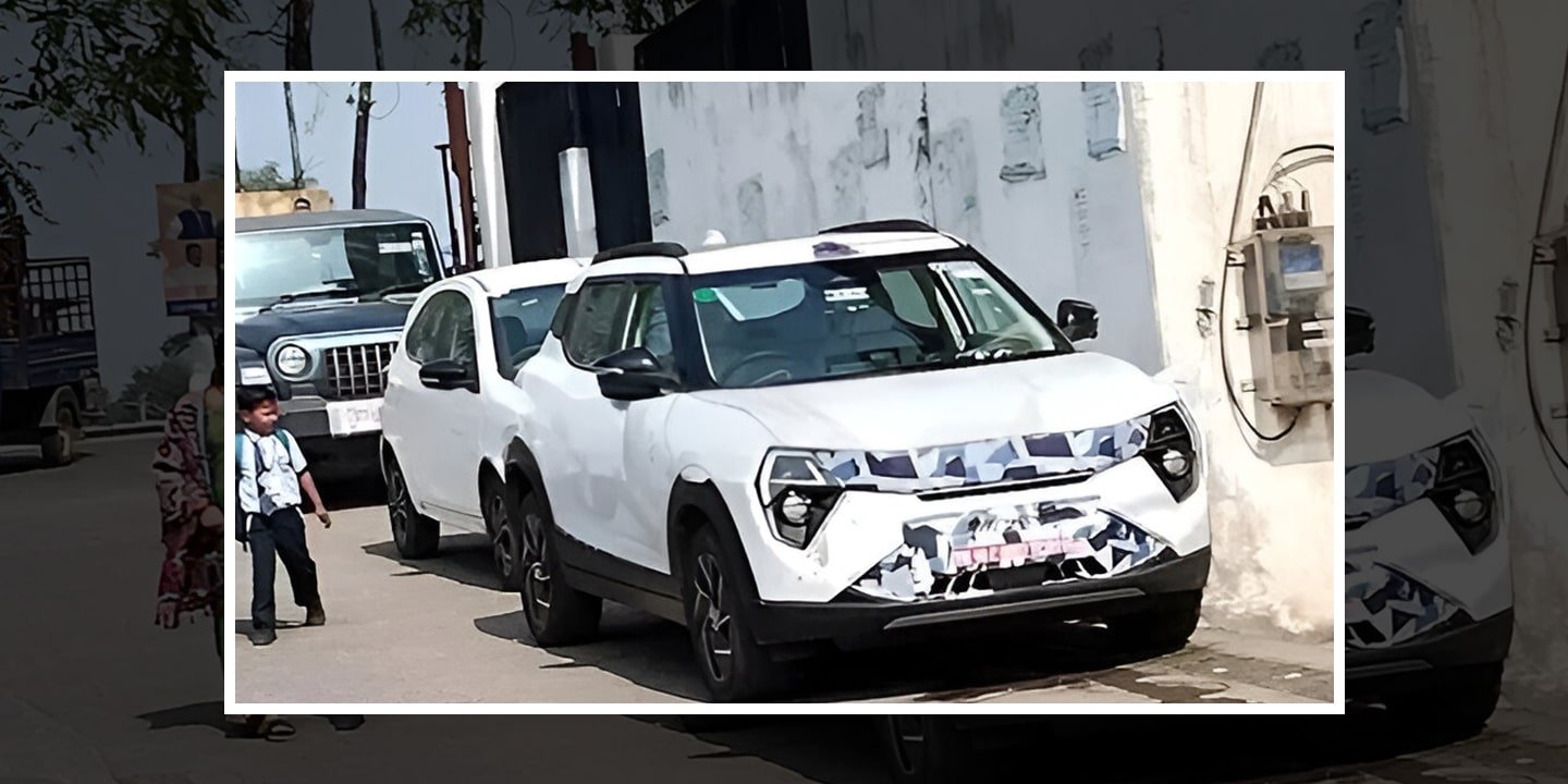 Mahindra XUV 3XO EV Spied Undisguised