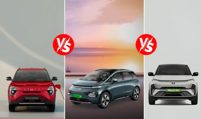 Mahindra XUV 3XO EV vs MG Windsor EV vs Nexon EV: Price, Features, Range Compared
