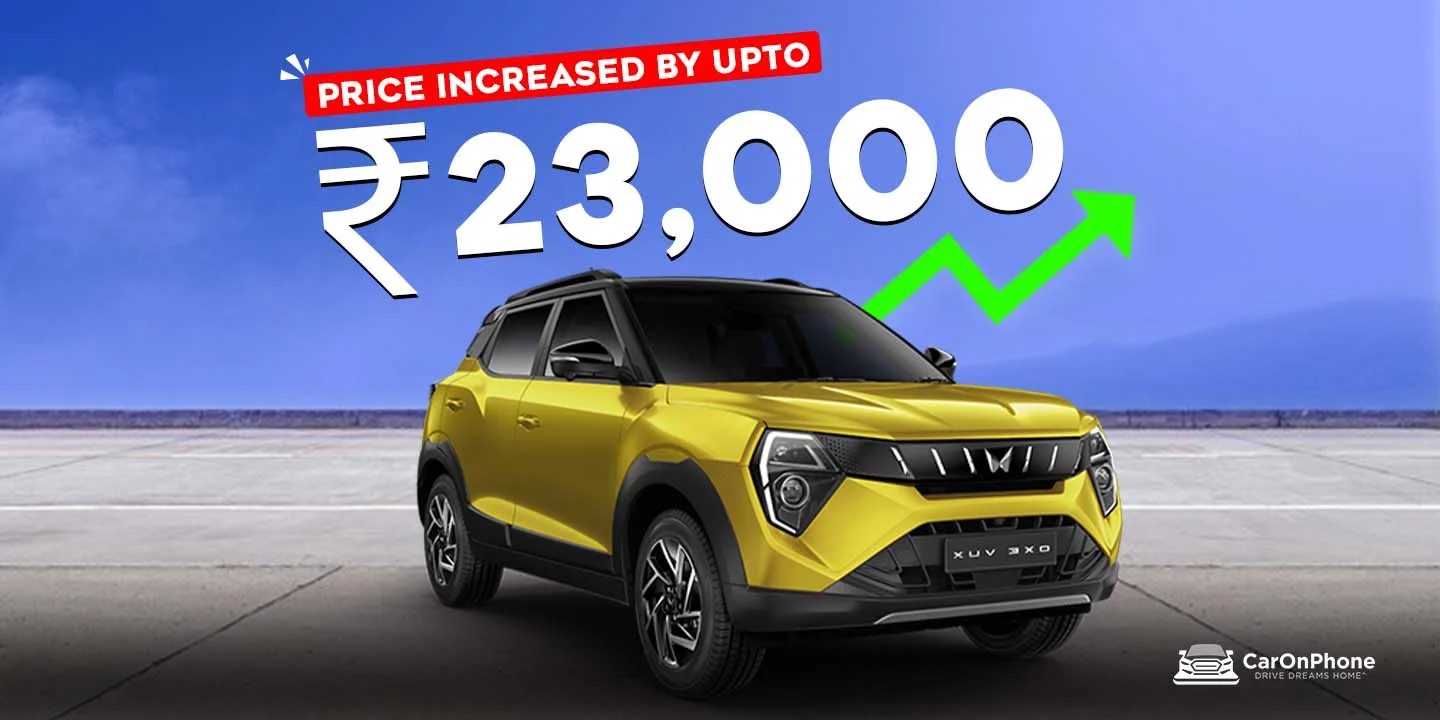 Mahindra XUV 3XO price increased by up to Rs 23,000