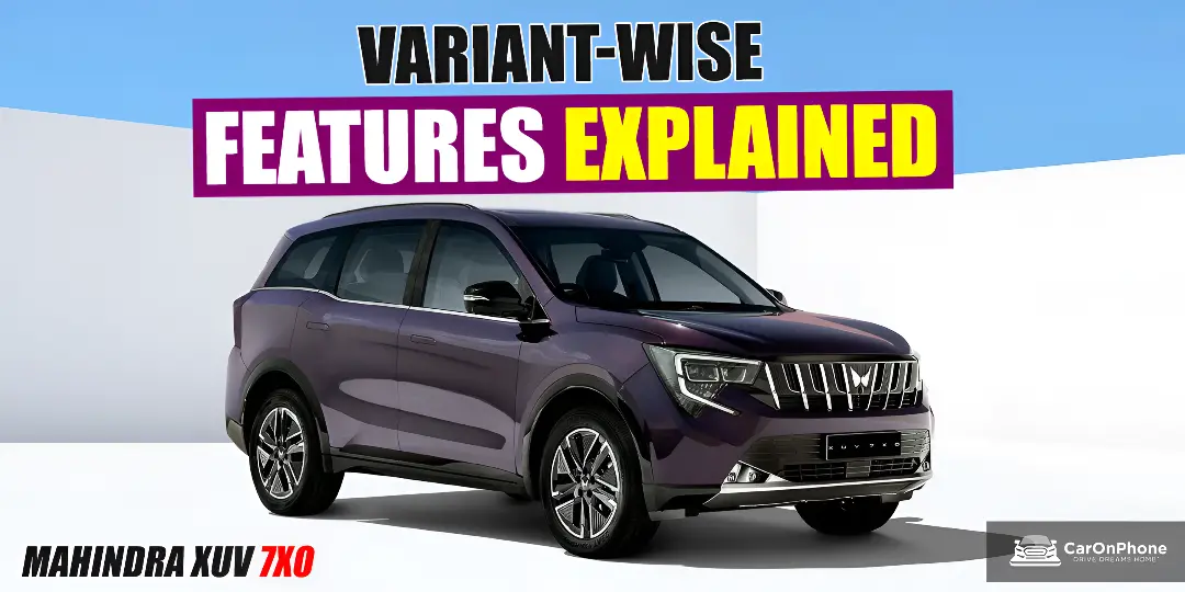 Mahindra XUV 7XO Variant-wise Features Revealed 
