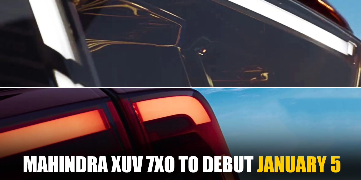 Mahindra xuv 7xo to be launched on January 5 2026, teasers out! Cover