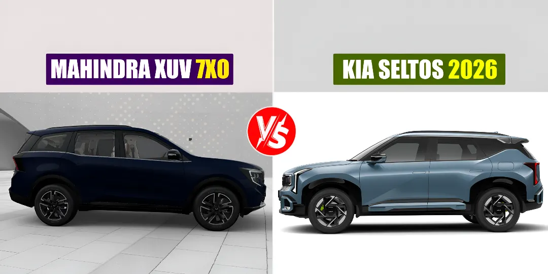 Mahindra XUV 7XO vs Kia Seltos 2026 – Specs & Features Compared dimensions