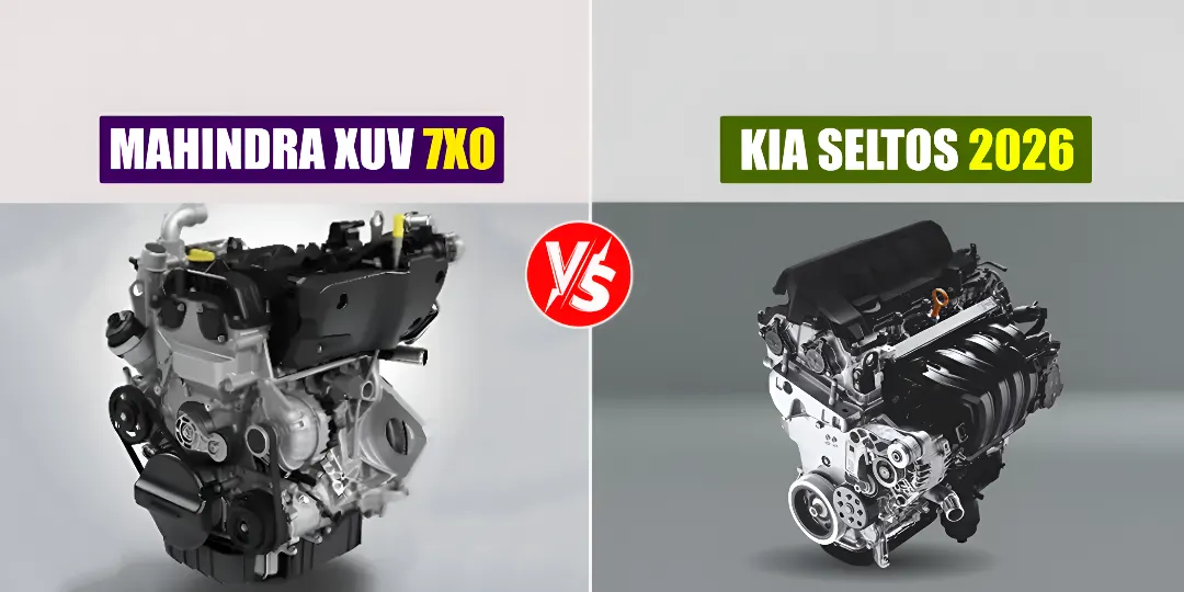Mahindra XUV 7XO vs Kia Seltos 2026 – Specs & Features Compared engine