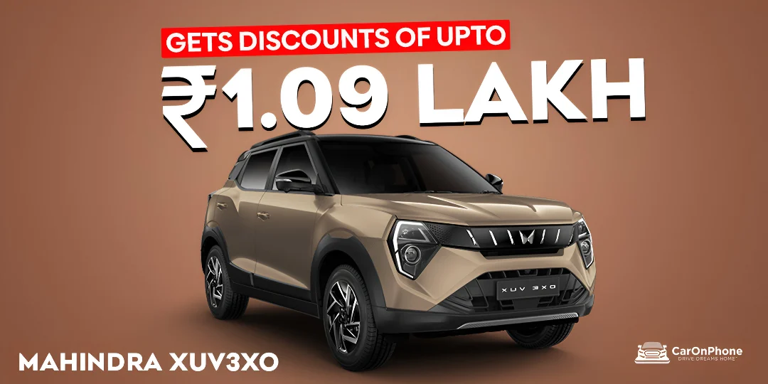 Mahindra XUV3XO Gets Discounts Of Upto Rs 1.09 Lakhs In August 2025 
