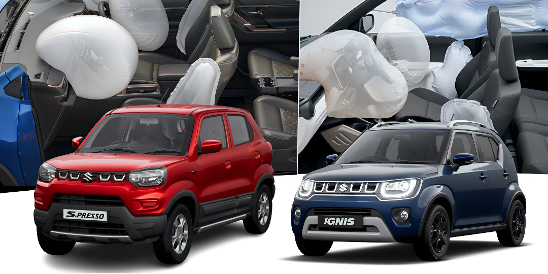 Maruti Suzuki Boosts Safety: 6 Airbags in Base Variants 
