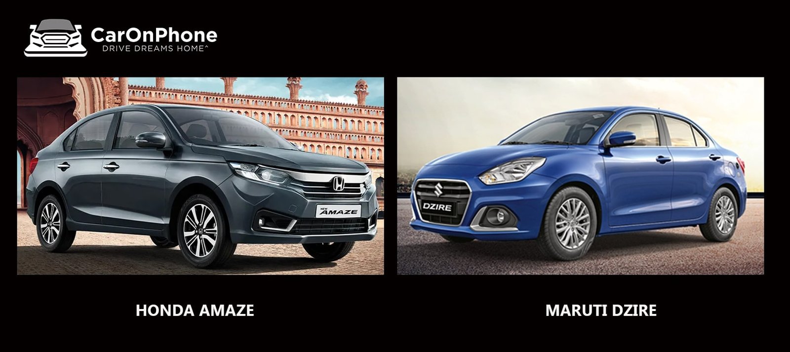 Maruti Dzire vs Honda Amaze