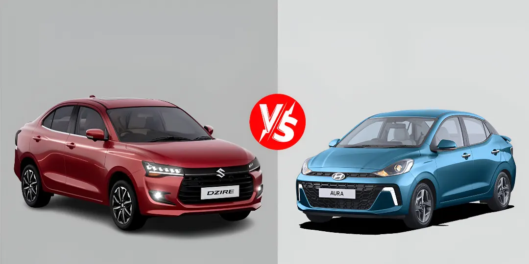Maruti Dzire vs Hyundai Aura